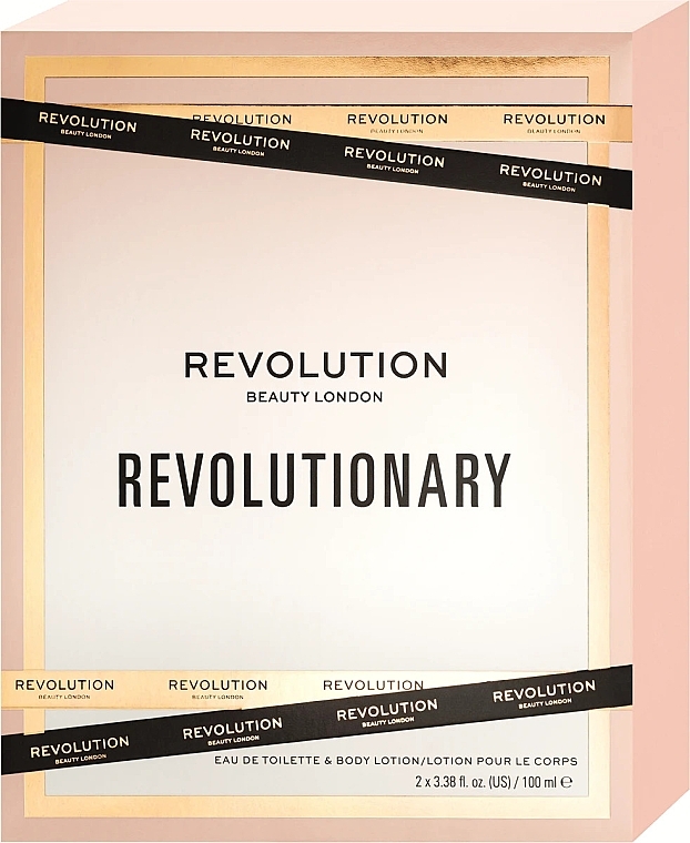 Revolution Beauty Revolutionary - Duftset (Eau de Toilette 100ml + Körperlotion 100ml)  — Bild N3