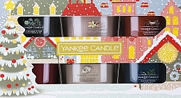 Set - Yankee Candle Advent 6 Filled Votives Christmas Gift Set (Kerze 6x37 g) — Bild N1