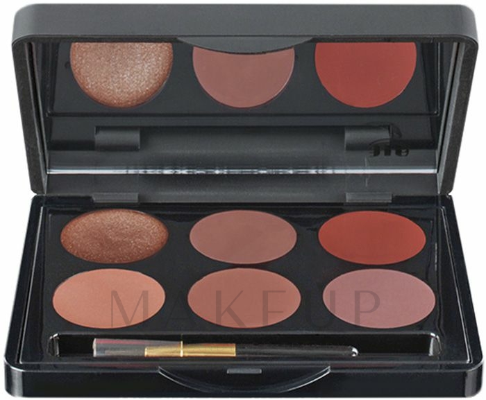Lippenfarbpalette mit 6 Farben - Make-Up Studio Lipcolour Box — Bild Nude