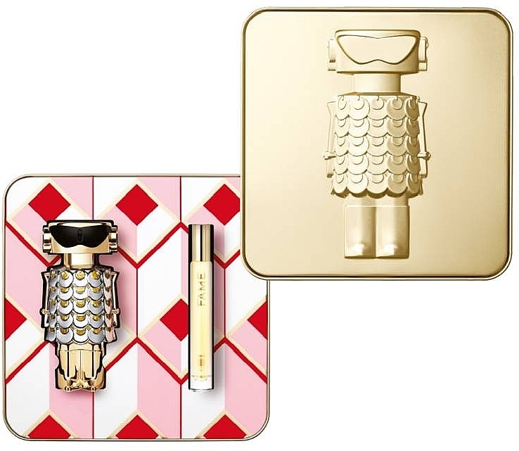 Paco Rabanne Fame - Duftset (Eau de Parfum 80ml + Eau de Parfum 10ml)  — Bild N1