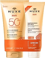 Düfte, Parfümerie und Kosmetik Körperpflegeset - Nuxe Sun Set Summer Protection (Lotion 150ml + Shampoo 100ml) 