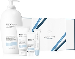 Set - Biotherm Lait Corporel (b/milk/400ml+ sh/milk/50ml + h/cr/20ml + lip/balm/13ml) — Bild N1