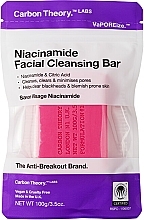 Reinigende Gesichtsseife mit Niacinamid - Carbon Theory Niacinamide Facial Cleansing Bar  — Bild N1