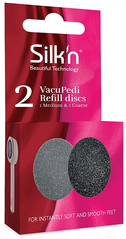 Ersatzblätter für Pediküre-Scheiben - Silk'n VacuPedi Soft & Medium  — Bild N1
