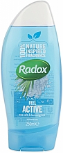 Düfte, Parfümerie und Kosmetik Duschgel mit Meersalz und Zitronengras - Radox Feel Active Shower Gel