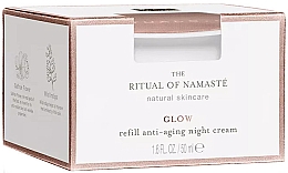 Düfte, Parfümerie und Kosmetik Anti-Aging-Nachtcreme für das Gesicht - Rituals The Ritual Of Namaste Glow Anti-Aging Night Cream Refill (Refill) 