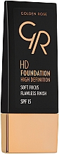Zarte Foundation LSF 15 - Golden Rose HD Foundation High Definition — Foto N1