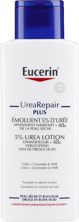 Feuchtigkeitsspendende Körperlotion für trockene Haut mit 5% Urea - Eucerin UreaRepair PLUS Lotion 5% Urea — Bild N8