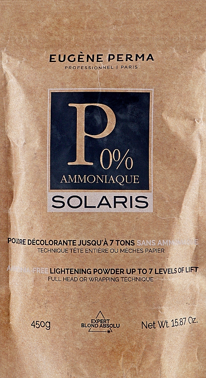 Leuchtendes Haarpuder - Eugene Perma Solaris Poudre ammonia 7 Tones — Bild N1