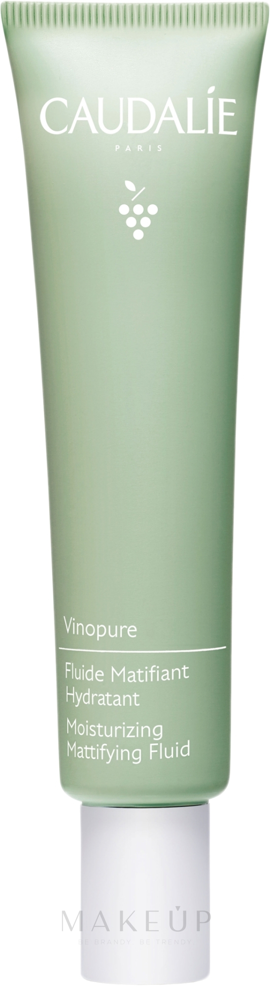 Mattierende Gesichtsflüssigkeit - Caudalie Vinopure Skin Perfecting Mattifying Fluid — Bild 40 ml