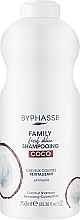 Düfte, Parfümerie und Kosmetik Shampoo für gefärbtes Haar mit Kokosnuss - Byphasse Family Fresh Delice Shampoo