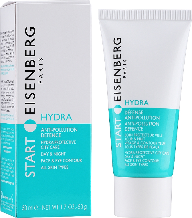 Creme für die Augen- und Gesichtskontur - Jose Eisenberg Start Hydra Defense Anti-Pollution Cream  — Bild N2