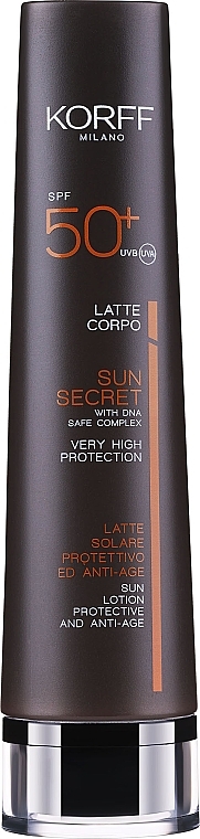 Schutz- und Anti-Aging-Sonnenlotion mit SPF 50  - Korff Latte Solare Protettivo Anti-Age Corpo SPF 50 — Bild N1