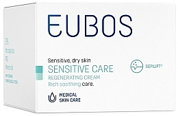 Revitalisierende Nachtcreme für empfindliche Haut - Eubos Med Sensitive Care Skin Regenerating Night Cream — Bild N1