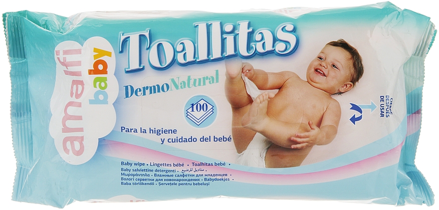 Antibakterielle Feuchttücher für Babys - Amalfi Baby Toallitas — Bild N1
