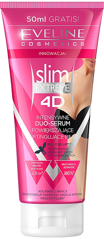 Straffendes Intensiv-Serum für die Brüste - Eveline Cosmetics Slim Extreme 4D