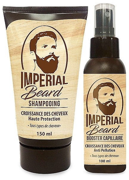 Set - Imperial Beard Hair Growth Kit (shmp/150ml + h/lot/100ml) — Bild N1