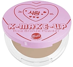 Düfte, Parfümerie und Kosmetik Reisbronzer für das Gesicht - Bell Asian Valentine's Day K-Make-Up Rice Bronze Powder 