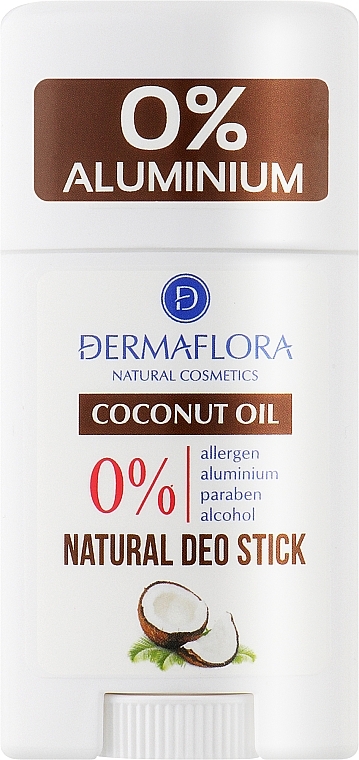 Deostick Kokosöl - Dermaflora Natural Deo Stick Coconut Oil — Bild N1
