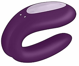 Paar-Vibrator violett - Satisfyer Double Joy Partner Vibrator Violet — Bild N1