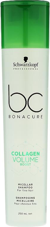 Shampoo für dünnes Haar - Schwarzkopf Professional BC Collagen Volume Booster Micellar Shampoo — Bild N1