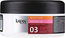 Haarmaske für coloriertes Haar - Kayan Professional BB Silk Hair Mask — Bild N1