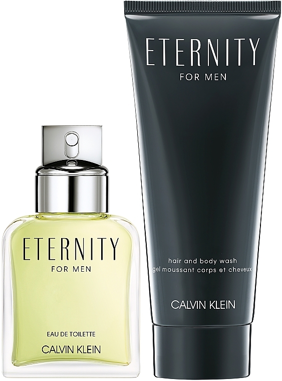 Calvin Klein Eternity For Men	 - Duftset (Eau de Toilette 50ml + Duschgel 100ml)  — Bild N1