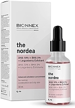 Düfte, Parfümerie und Kosmetik Gesichtspeeling - Bionnex The Nordea AHA 10% + BHA 2% + Lingonberry Exfoliant