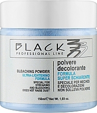 Düfte, Parfümerie und Kosmetik Aufhellungspulver blau - Black Professional Line Bleaching Powder Blue (Behälter)
