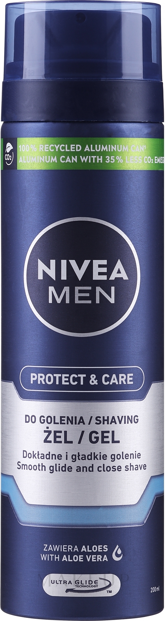 Feuchtigkeitsspendendes Rasiergel - NIVEA Men Protecting Shaving Gel — Bild 200 ml