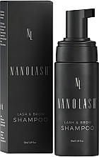 Düfte, Parfümerie und Kosmetik Wimpern- und Augenbrauenshampoo - Nanolash Lash & Brow Shampoo