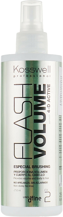 Haarspray für mehr Volumen - Kosswell Professional Dfine Flash Volume — Bild N1
