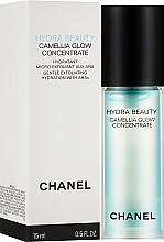 Konzentriertes Feuchtigkeitspeeling mit AHA-Säuren - Chanel Hydra Beauty Camellia Glow Concentrate — Bild N2