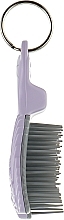 Haarbürsten-Schlüsselanhänger für Kinder lila - Tangle Angel Baby Brush Liliac — Bild N3