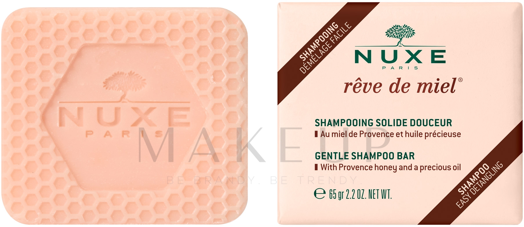 Festes Haarshampoo - Nuxe Reve De Miel Gentle Shampoo Bar — Bild 65 g