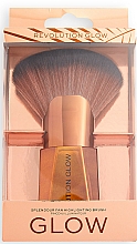 Make-up Pinsel - Makeup Revolution Glow Splendour Highlighter Fan Brush — Bild N2