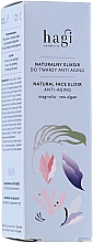 Düfte, Parfümerie und Kosmetik Natürliches Anti-Aging Gesichtselixier mit Magnolie und Meeresalgen - Hagi Natural Face Elixir Anti-aging