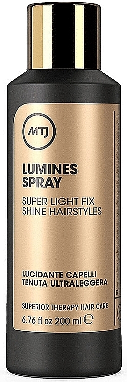 Haarglanzspray - MTJ Cosmetics Superior Therapy Lumines Spray — Bild N1