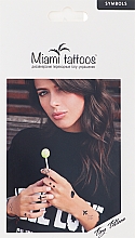 Düfte, Parfümerie und Kosmetik Temporäre Tattoos Mini - Miami Tattoos Symbols