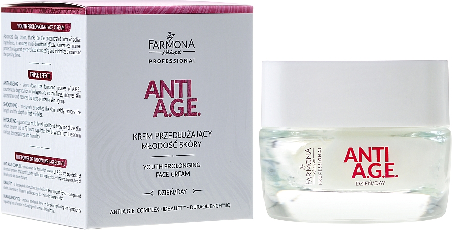 Anti Age Gesichtscreme - Farmona Professional Anti-Age Glycation Youth Extending Cream — Bild N1