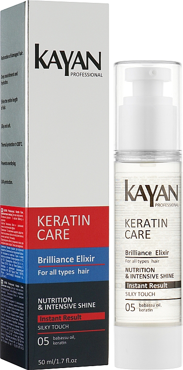 Diamant-Elixier für alle Haartypen - Kayan Professional Keratin Care Brilliance Elixir — Bild N2