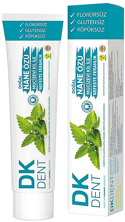 Zahnpasta - Dermokil DKDent Mint Extract Natural Toothpaste — Bild N1