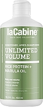 Haarspülung für mehr Volumen - La Cabine Unlimited Volume Rice Protein + Marula Oil Conditioner — Bild N1