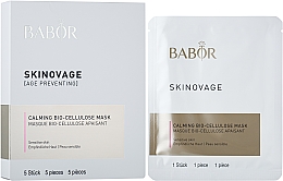 Düfte, Parfümerie und Kosmetik Bio-Cellulose-Gesichtsmaske für empfindliche Haut - Babor Skinovage Calming Bio-Cellulose Mask