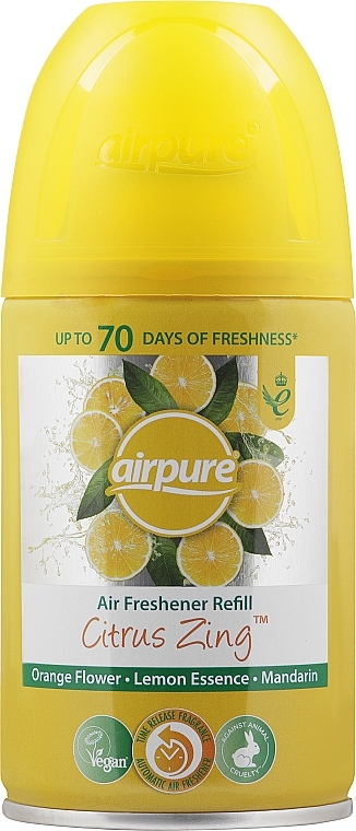 Raumerfrischer Zitrusenergie - Airpure Air-O-Matic Refill Citrus Zing — Bild N1
