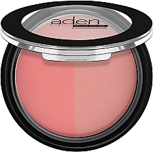 Düfte, Parfümerie und Kosmetik Gesichtsrouge - Aden Cosmetics Matt & Glow Blush Duo