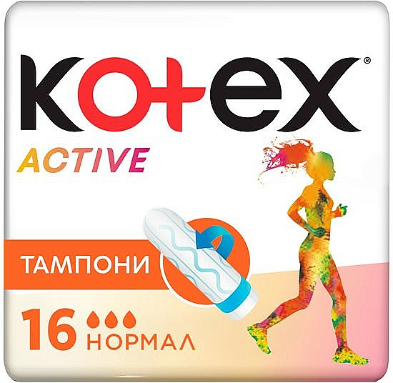 Tampons Normal 16 St. - Kotex Active — Bild N1