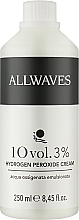 Düfte, Parfümerie und Kosmetik Entwicklerlotion 3% - Allwaves Cream Hydrogen Peroxide 3%