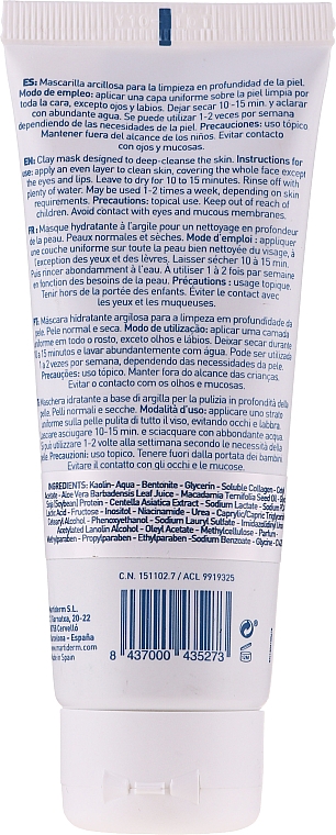 Feuchtigkeitsspendende Gesichtsmaske für normale und trockene Haut - MartiDerm Essentials Hidro Mask — Bild N2