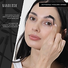 Einweg-Augenbrauen-Wimpernbürsten 50 St. - Nanolash Disposable Mascara Wands — Bild N3